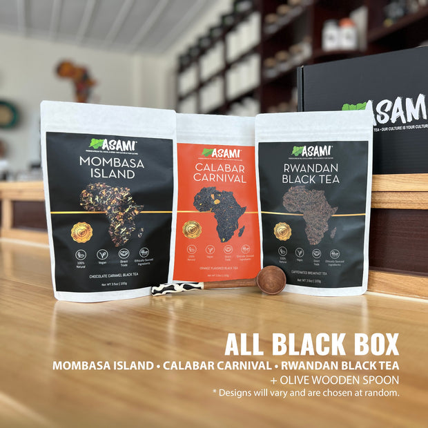 All Black African Tea Box | Black Tea Best Sellers