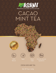 Cacao Mint Tea | Cocoa Husk Mint Tea | Chocolate Mint tea