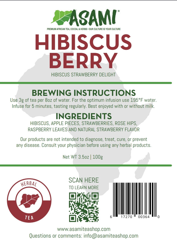 Hibiscus Berry  | Hibiscus Strawberry Delight | Karkade Tea