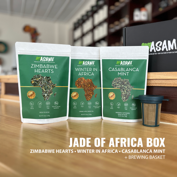 Jade of African Tea Box | Green Tea Best Sellers