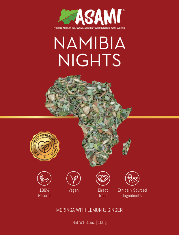 Moringa Lemon Ginger | Namibia Nights African Tea