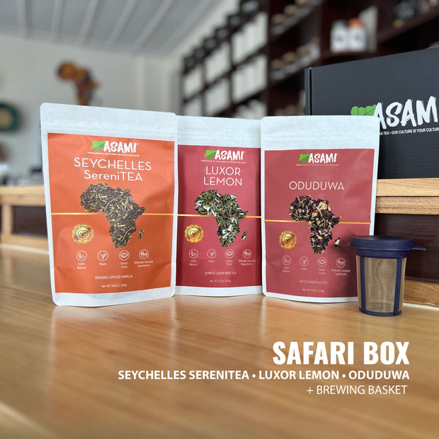 Safari African Tea Box | Herbal Infusion Assortment