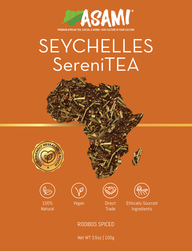 Rooibos Spiced Vanilla | Rooibos Vanilla Chai | Seychelles SereniTea African Tea