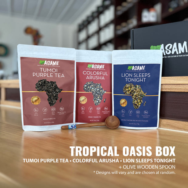 Tropical Oasis African Tea Box | Wellness Tea