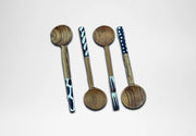 Olive Wooden Spoon (Pattern Handle)